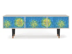 Móvel De Tv* Mueble de TV - 170х59х48 cm - T4 - Van Gogh Lights, Areia Bege