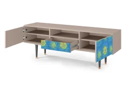 Mueble de TV - 170х59х41 cm - T6 - Van Gogh Lights, Latte^ Móvel De Tv