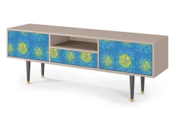 Mueble de TV - 170х59х41 cm - T6 - Van Gogh Lights, Latte^ Móvel De Tv
