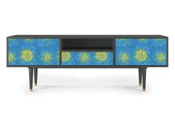 Sale Mueble de TV - 170х59х41 cm - T6 - Van Gogh Lights, Antracite Cinza antracite