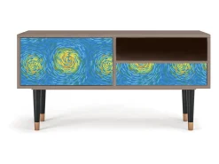 Móvel De Tv| Mueble de TV - 115х59х48 cm - T3 - Van Gogh Lights, Latte Bege