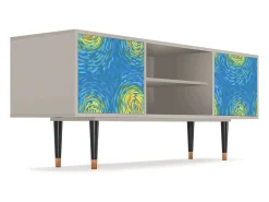 Móvel De Tv* Mueble de TV - 170х69х48 cm - T2 - Van Gogh Lights, Areia Bege
