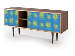 Sale Mueble de TV - 150х69х41 cm - T5 - Van Gogh Lights, Nogueira Castanho