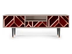 Móvel De Tv| Mueble de TV - 170х59х41 cm - T6 - Velvet 1920's, Latte Bege