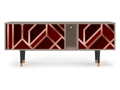 Mueble de TV - 170х69х48 cm - T1 - Velvet 1920's, Latte^ Móvel De Tv