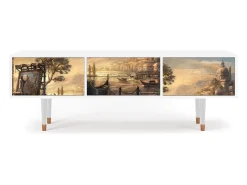 Sale Mueble de TV - 170х59х48 cm - T4 - Venice, Branco Bege