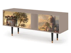 Móvel De Tv| Mueble de TV - 170х69х48 cm - T1 - Venice, Latte Bege