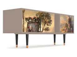 Móvel De Tv| Mueble de TV - 170х69х48 cm - T1 - Venice, Latte Bege