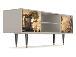 Mueble de TV - 170х69х48 cm - T2 - Venice, Areia^ Móvel De Tv
