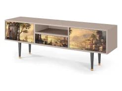 Móvel De Tv* Mueble de TV - 170х59х41 cm - T6 - Venice, Areia Bege