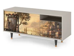 Mueble de TV - 125х56х41 cm - T7 - Venice, Areia^ Móvel De Tv