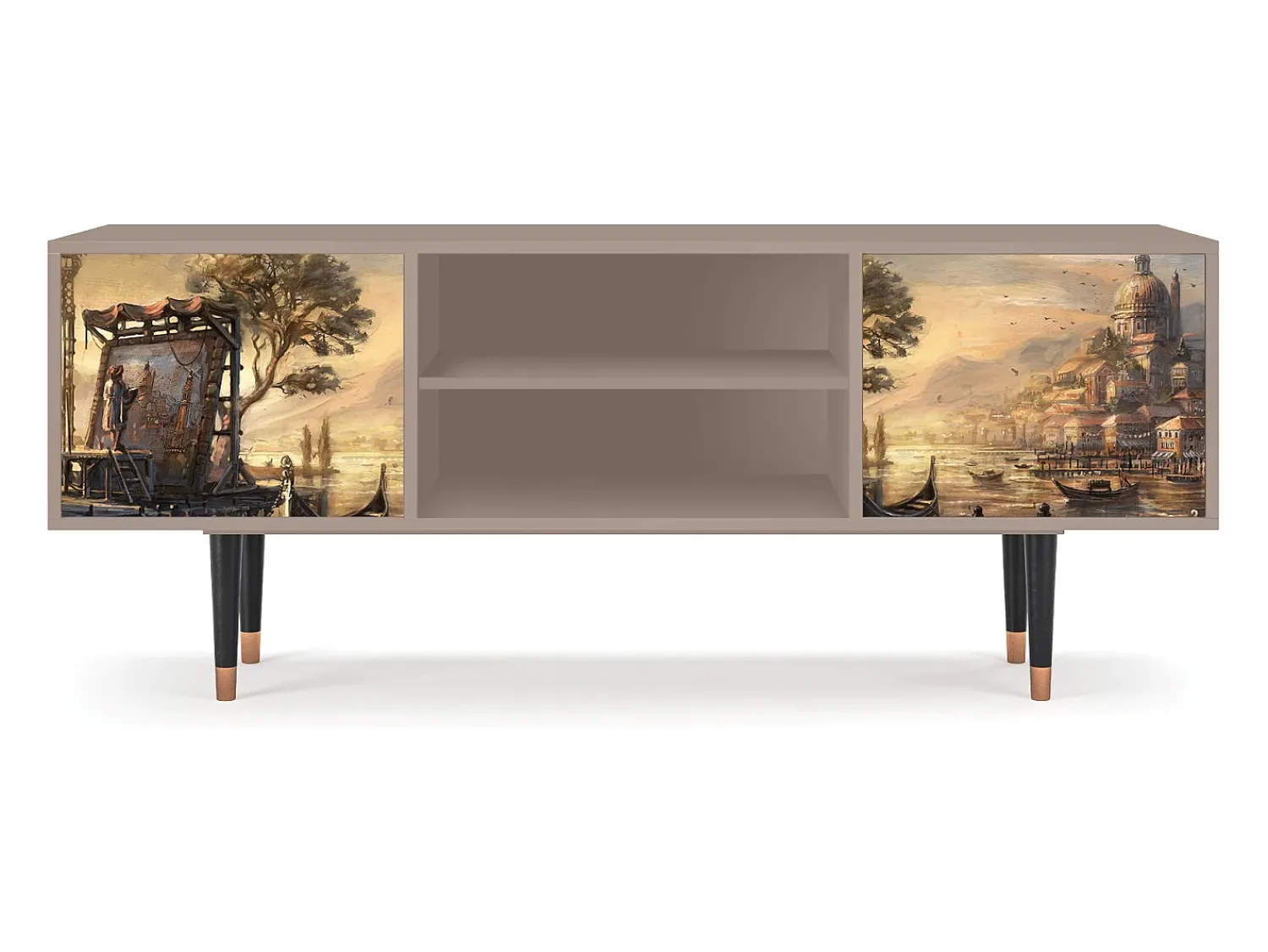 Mueble de TV - 170х69х48 cm - T2 - Venice, Latte^ Móvel De Tv
