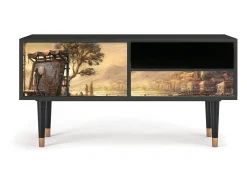 Mueble de TV - 115х59х48 cm - T3 - Venice, Antracite Cinza antracite