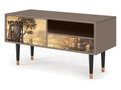 Hot Mueble de TV - 115х59х48 cm - T3 - Venice, Latte Bege