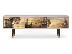 New Mueble de TV - 170х59х48 cm - T4 - Venice, Latte Bege