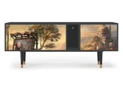 Mueble de TV - 170х69х48 cm - T1 - Venice, Antracite^ Móvel De Tv