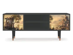 Móvel De Tv| Mueble de TV - 170х69х48 cm - T2 - Venice, Antracite Cinza antracite