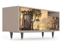 Mueble de TV - 125х56х41 cm - T7 - Venice, Latte^ Móvel De Tv
