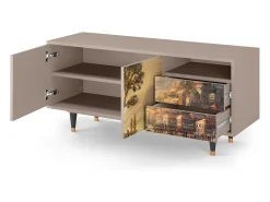 Mueble de TV - 125х56х41 cm - T7 - Venice, Latte^ Móvel De Tv