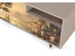 Mueble de TV - 125х56х41 cm - T7 - Venice, Latte^ Móvel De Tv