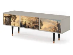 New Mueble de TV - 170х59х48 cm - T4 - Venice, Areia Bege