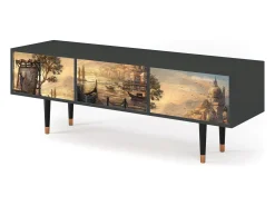 Mueble de TV - 170х59х48 cm - T4 - Venice, Antracite^ Móvel De Tv
