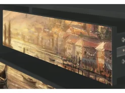 Mueble de TV - 170х59х48 cm - T4 - Venice, Antracite^ Móvel De Tv