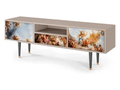 Móvel De Tv| Mueble de TV - 170х59х41 cm - T6 - Versailles, Areia Bege