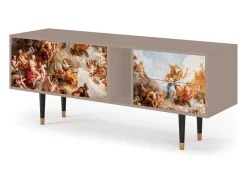 Móvel De Tv| Mueble de TV - 170х69х48 cm - T1 - Versailles, Latte Bege