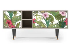 Online Mueble de TV - 150х69х41 cm - T5 - Verdant Tropics, Areia Bege