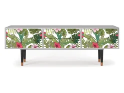 Online Mueble de TV - 170х59х48 cm - T4 - Verdant Tropics, Cinza Cinzento