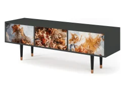 Móvel De Tv| Mueble de TV - 170х59х48 cm - T4 - Versailles, Antracite Cinza antracite