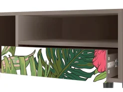 Mueble de TV - 115х59х48 cm - T3 - Verdant Tropics, Latte^ Móvel De Tv