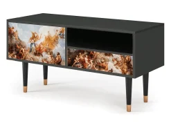 Online Mueble de TV - 115х59х48 cm - T3 - Versailles, Antracite Cinza antracite