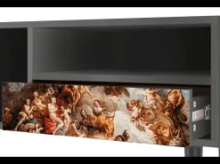 Online Mueble de TV - 115х59х48 cm - T3 - Versailles, Antracite Cinza antracite