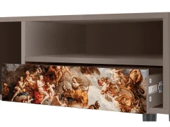 Mueble de TV - 115х59х48 cm - T3 - Versailles, Latte^ Móvel De Tv