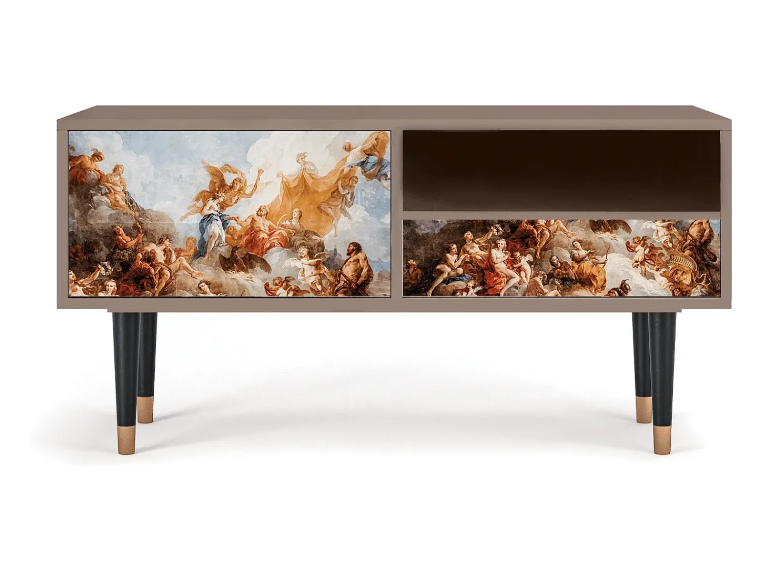 Mueble de TV - 115х59х48 cm - T3 - Versailles, Latte^ Móvel De Tv