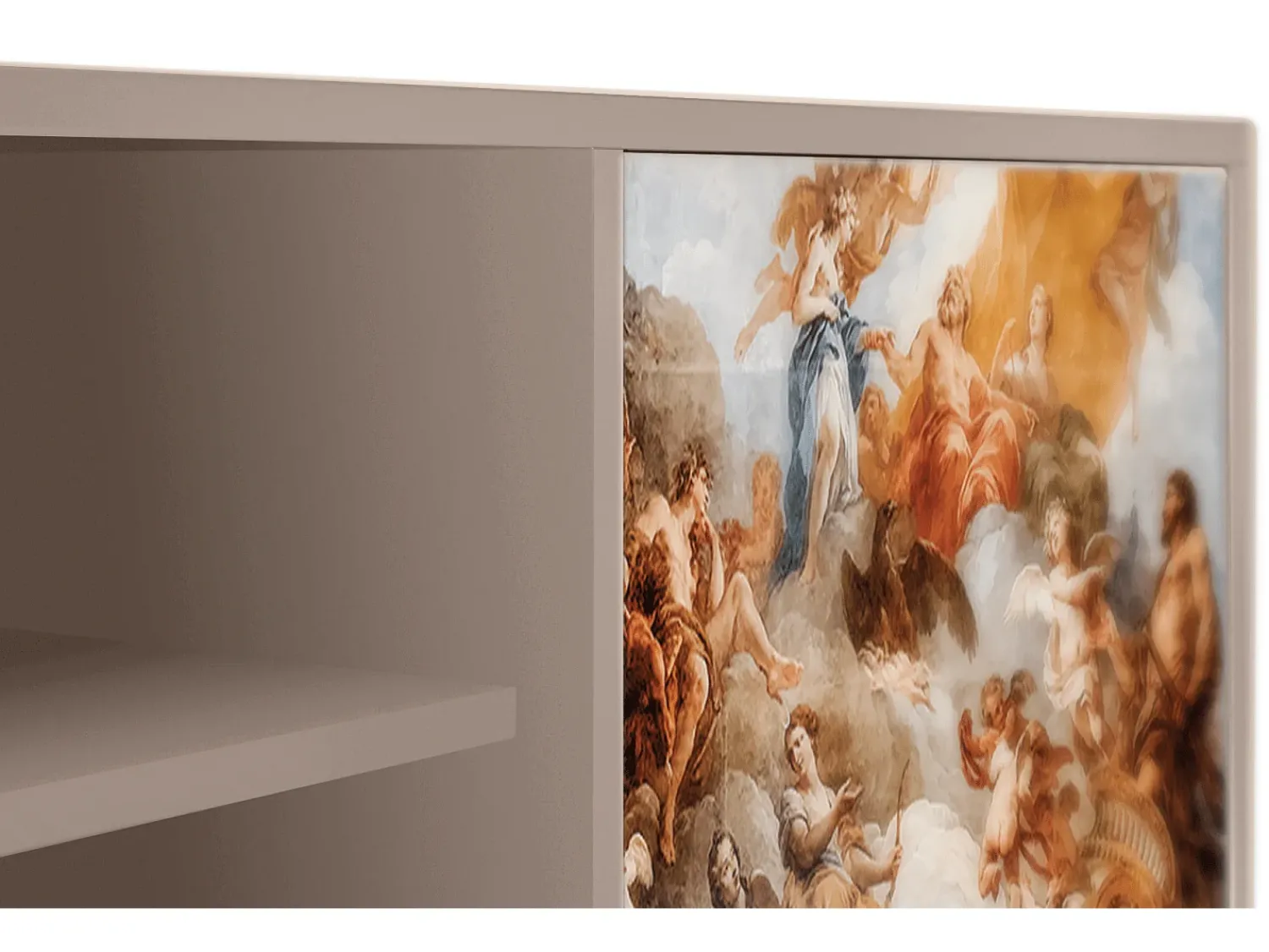 Hot Mueble de TV - 170х69х48 cm - T2 - Versailles, Latte Bege