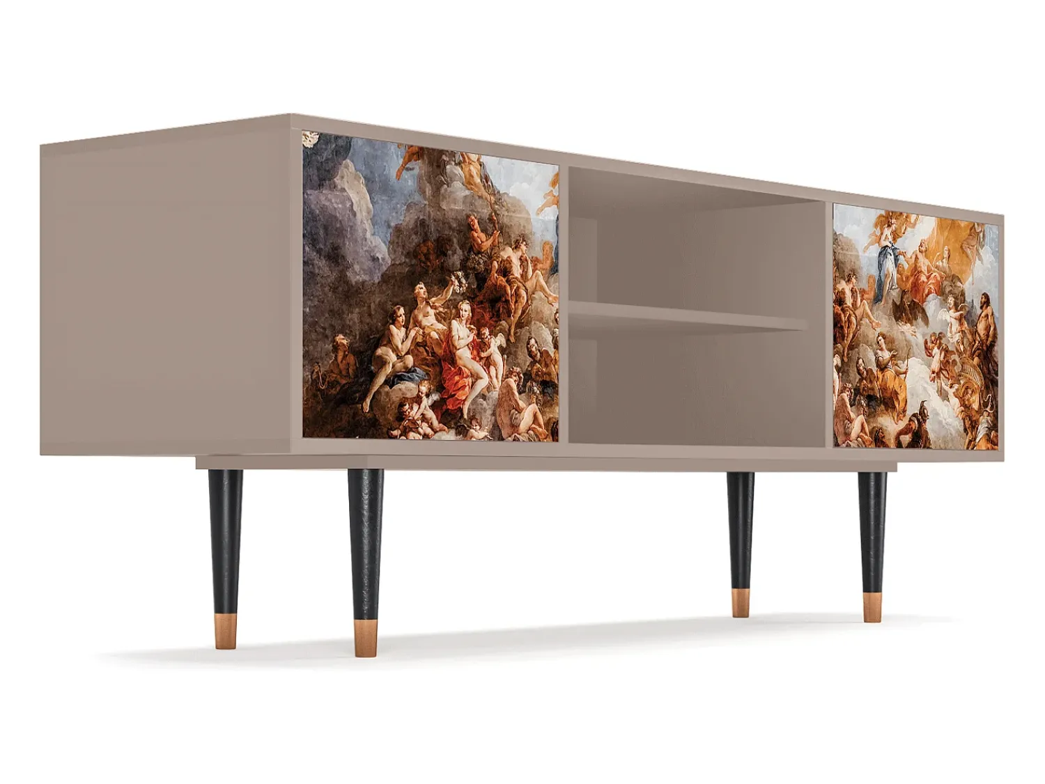 Hot Mueble de TV - 170х69х48 cm - T2 - Versailles, Latte Bege