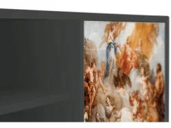 Móvel De Tv| Mueble de TV - 170х69х48 cm - T2 - Versailles, Antracite Cinza antracite