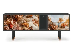 Móvel De Tv* Mueble de TV - 170х69х48 cm - T1 - Versailles, Antracite Cinza antracite