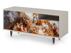 Best Mueble de TV - 125х56х41 cm - T7 - Versailles, Areia Bege