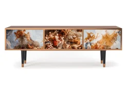 Móvel De Tv* Mueble de TV - 170х59х48 cm - T4 - Versailles, Nogueira Castanho