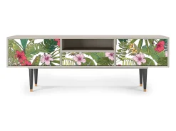 Discount Mueble de TV - 170х59х41 cm - T6 - Verdant Tropics, Areia Bege