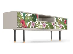Discount Mueble de TV - 170х59х41 cm - T6 - Verdant Tropics, Areia Bege