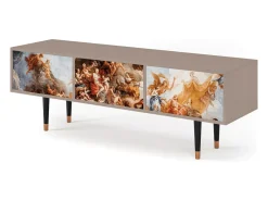 Móvel De Tv| Mueble de TV - 170х59х48 cm - T4 - Versailles, Latte Bege