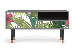 Móvel De Tv* Mueble de TV - 115х59х48 cm - T3 - Verdant Tropics, Areia Bege