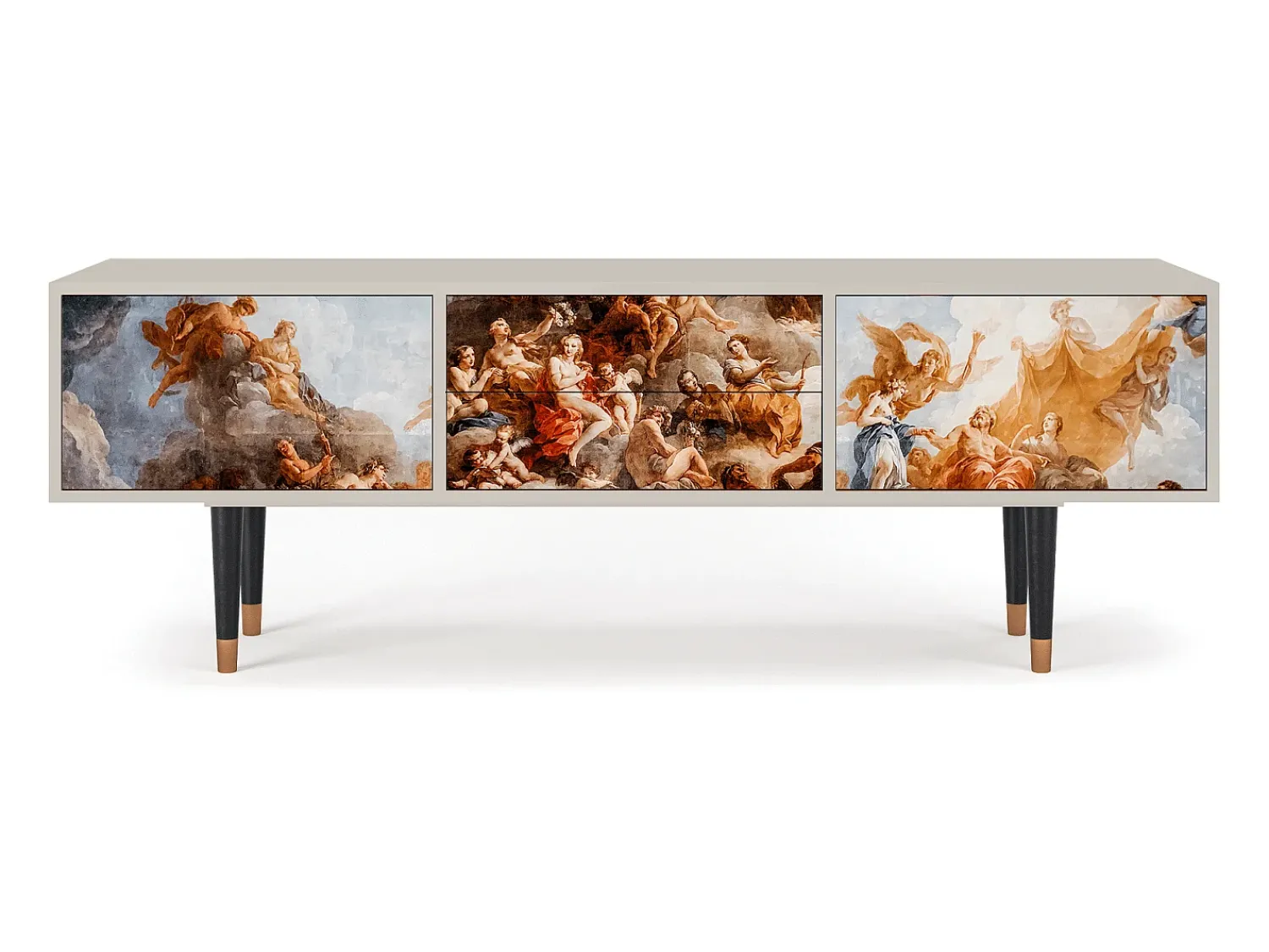 Best Mueble de TV - 170х59х48 cm - T4 - Versailles, Areia Bege