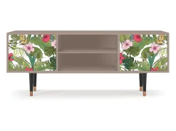 Móvel De Tv| Mueble de TV - 170х69х48 cm - T2 - Verdant Tropics, Latte Bege