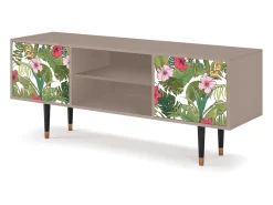 Móvel De Tv| Mueble de TV - 170х69х48 cm - T2 - Verdant Tropics, Latte Bege